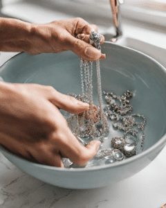 Take Care of Artifical Jewelry by Washing