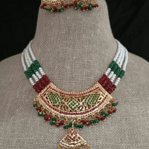 choker sets online- jadau necklace set