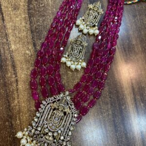 long necklace set- temple jewelry