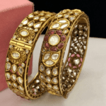 Kundan bangle set- meraki indian jewelry